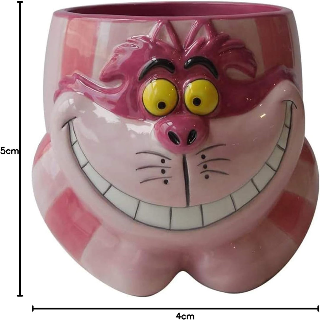 Silver Buffalo Alice in Wonderland Cheshire Cat Keramik-Becher Disney Alice, Disney Alice