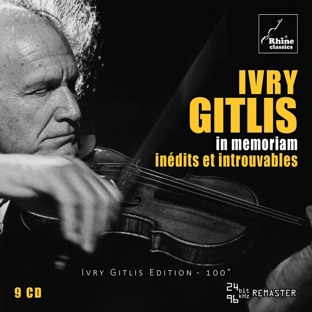 Ivry Gitlis in Memoriam, Audio-CD