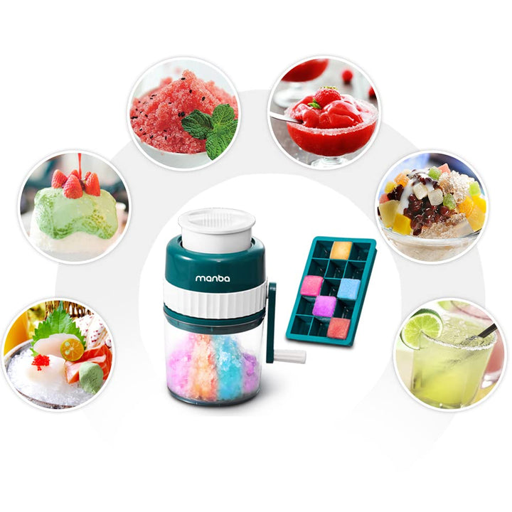 MANBA Slushy Maker und Slush Eismaschine - Tragbare Prämie Slush Maschine und Slushie Maker - BPA