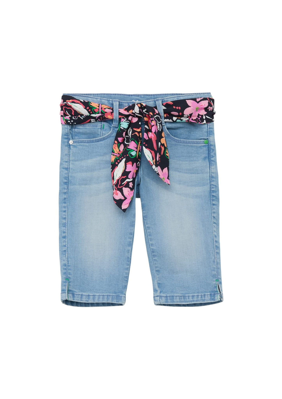 s.Oliver Mädchen Capri Jeans, Fit Kathy 98 Blau, 98 Blau