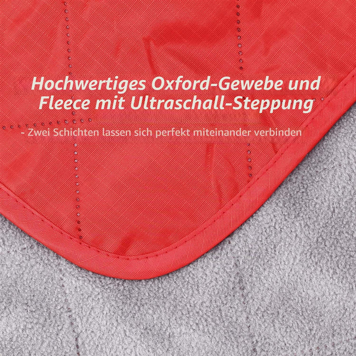 Warme wasserdichte Decke Fleecedecke Campingdecke Picknickdecke Aussendecke mit Tragetasche für Stad