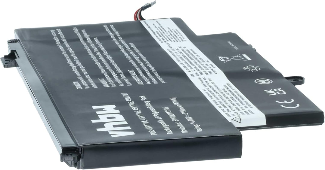 vhbw Akku kompatibel mit Lenovo ThinkPad Yoga 12 (20DK-002WAU) Notebook (3150mAh, 14,8V, Li-Polymer)