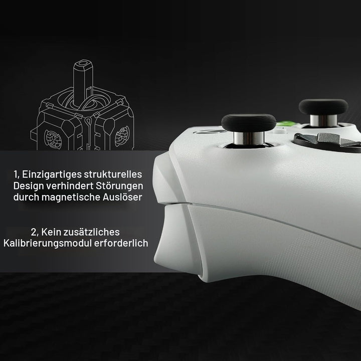 AKNES GuliKit TMR Joysticks Ersatz für Xbox Series X/S Controller | Reduzierte Drift, Hohe Präzision