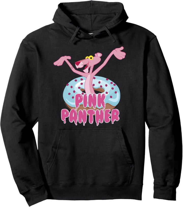 The Pink Panther Donut Portrait Pullover Hoodie