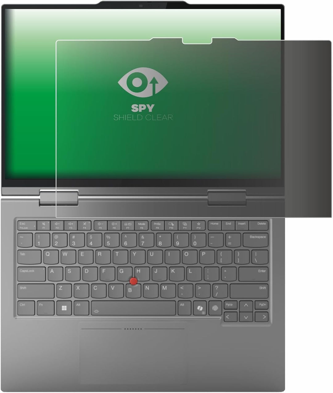 upscreen Anti-Spy Blickschutzfolie für Lenovo ThinkPad X1 2-in-1 Gen 10 14" Made in Germany, Privacy