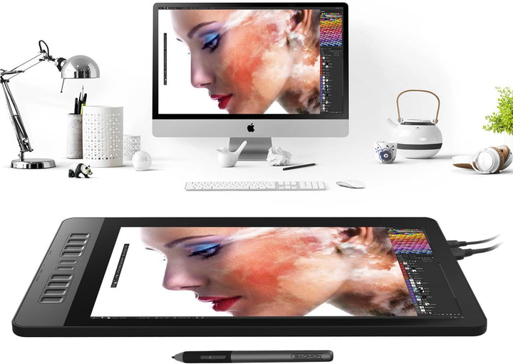 GAOMON PD1320 13,3 Zoll Graphictablet mit Display, HD -IPS -Monitor mit 8192 Druckpegeln und Batteri