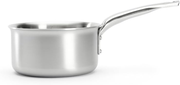 de Buyer - Stielkasserole ALCHIMY - 16 cm - 3601.16, Silber