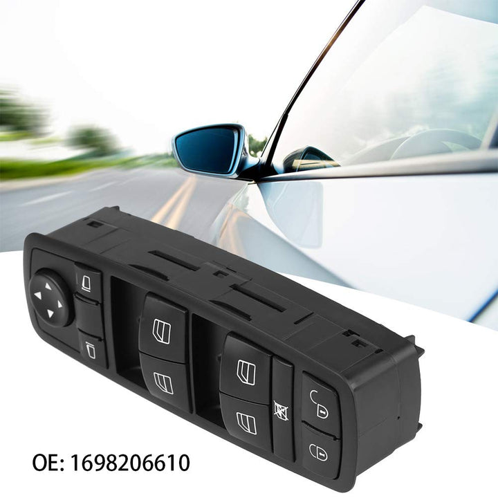 Suuuonee Elektrischer Fensterschalter, Auto Linkslenker Power Master Fensterschalter 1698206610 für