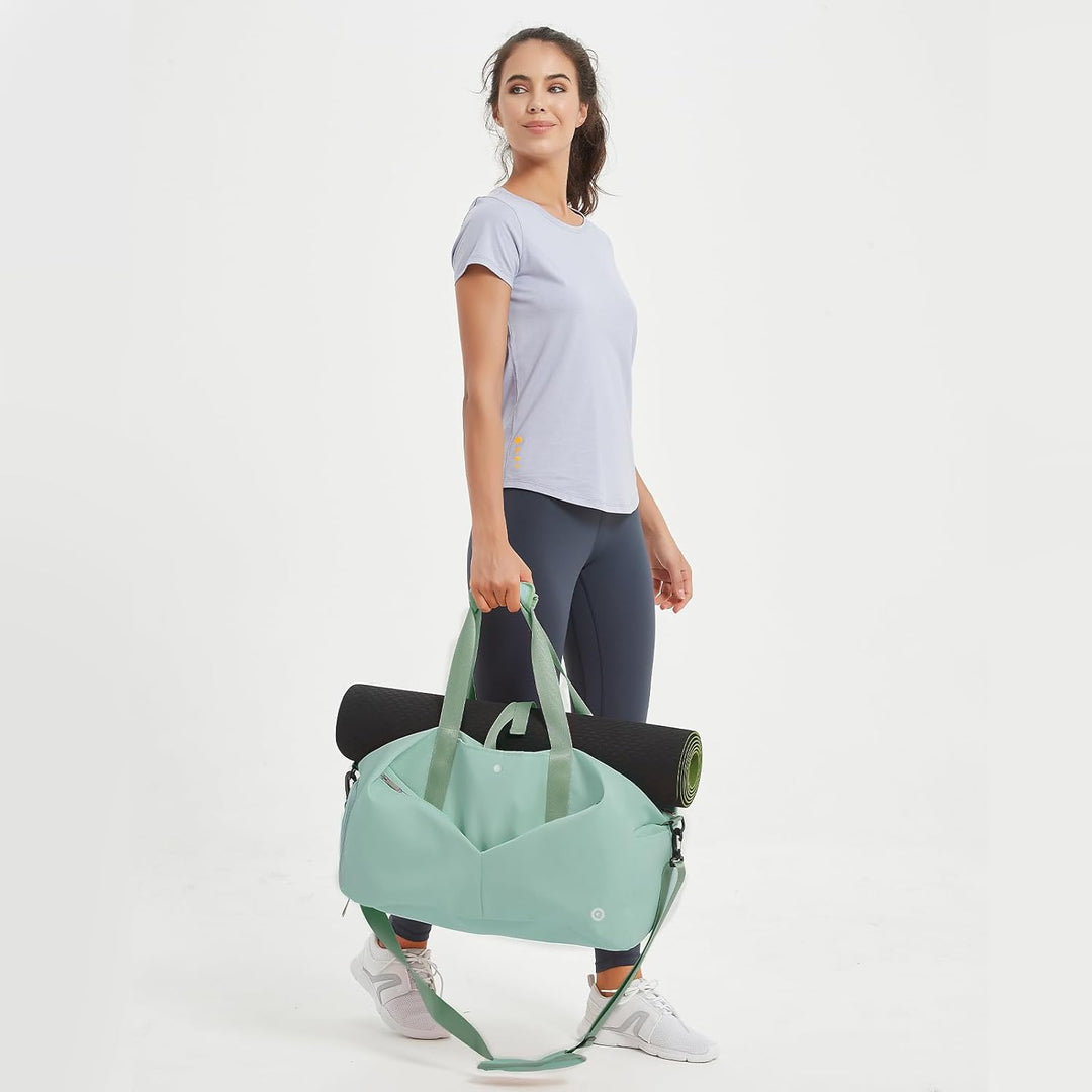 Ceneda Sporttaschen Klassische Reisetasche mit Schuhfach und Kulturtasche Sporttasche Damen Herren T