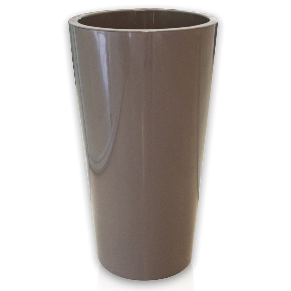 Euro3Plast 2785.G9 Pflanztopf Tuit, Durchmesser 33 cm, taupe