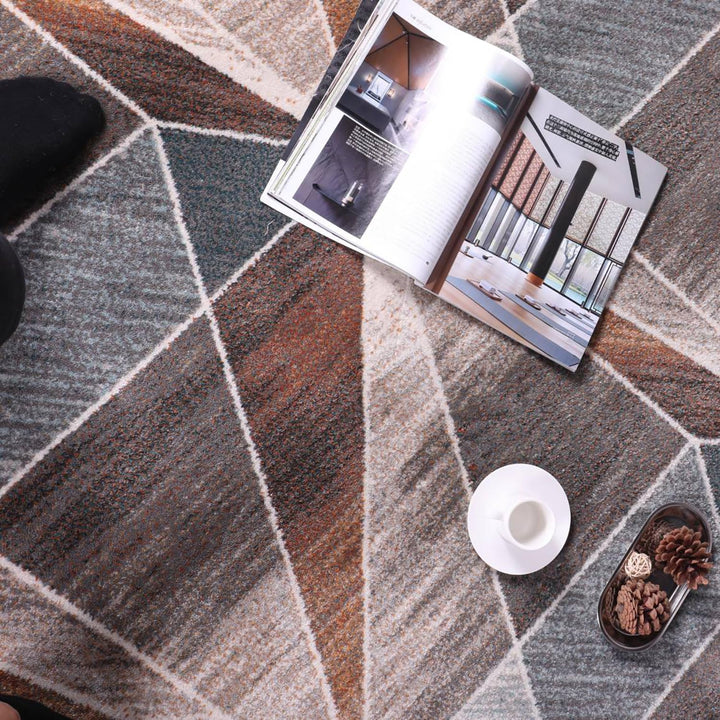 Flooring Highlights Moderner Teppich Wohnzimmer, In & Outdoor Teppich, Robuster Teppich, Weicher Tep
