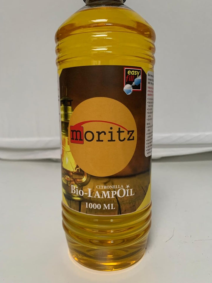 2 x 1000 ml Moritz Bio Lampenöl Citronella Biologisches Lampenöl, 2
