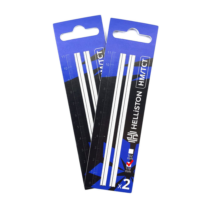 HM/TCT Hobelmesser für Extol Premium 8893405, 110x5,5x1,1mm (2 Satz = 4 Wendemesser)