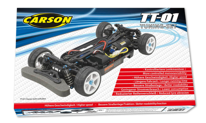 Carson 500908123 Tuningsatz TT-01-Zubehör, Tamiya Zubehör, Modelle, RC Modellbau Fahrzeuge DIY, Mehr