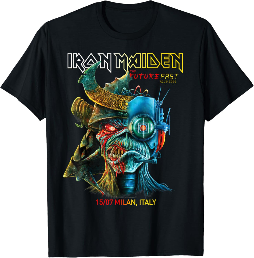 Iron Maiden - Future Past Tour Milan T-Shirt