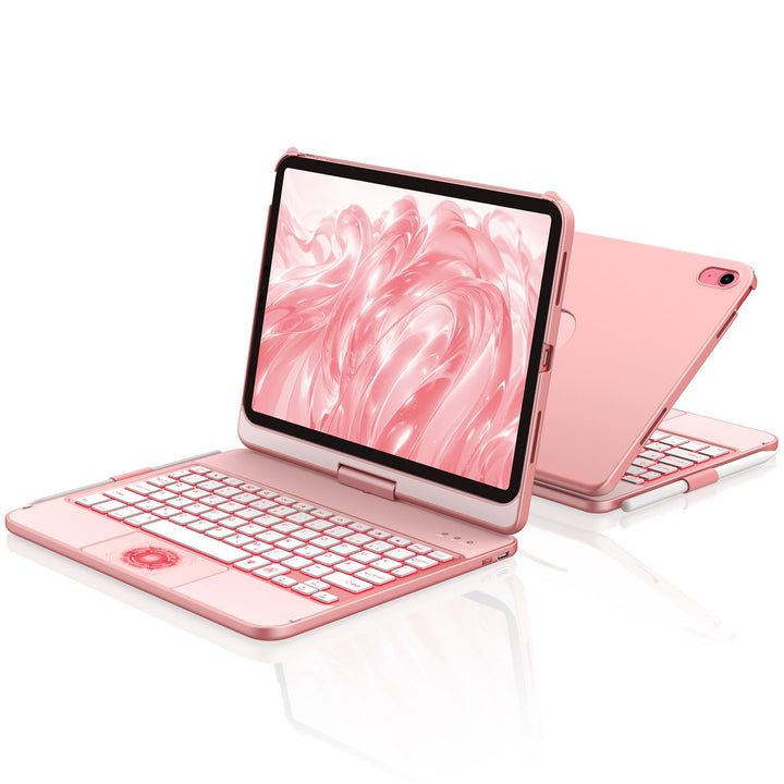 aMZCaSE für iPad 10. Generation 2022/A16 11.Generation 2025 (10,9/11 Zoll) Hülle mit Tastaturhülle,T