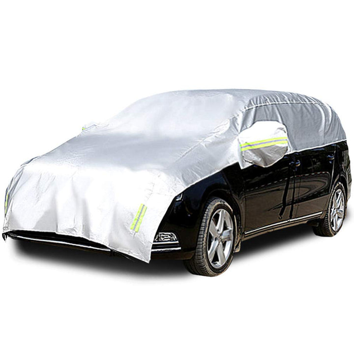 Halbgarage für Auto Abdeckplane Winter Sommer Autoabdeckung wasserdicht Auto halbgarage Staubdicht S