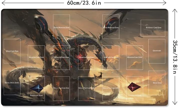 New Mlikemat Playmat Labrynth of The Silver Castle CCG TCG Sammelkartenspielmatte + gratis Tasche (Z