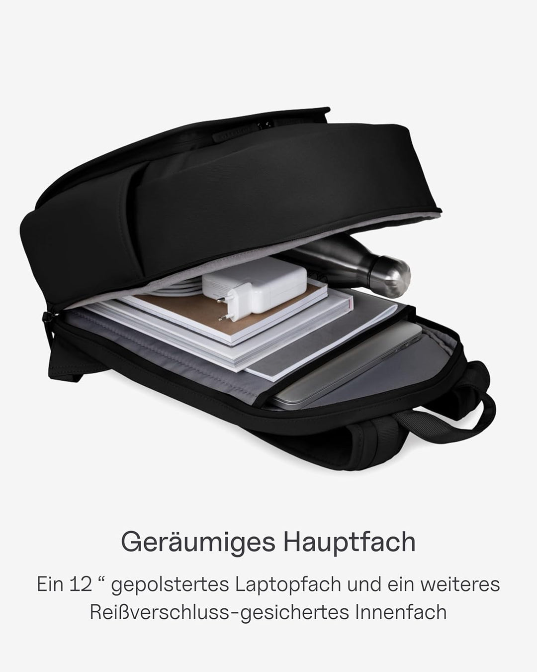 Kapten & Son Rucksack Aalborg 12 L | Rucksack Damen & Herren | Handgepäck Rucksack mit 12" Laptopfac