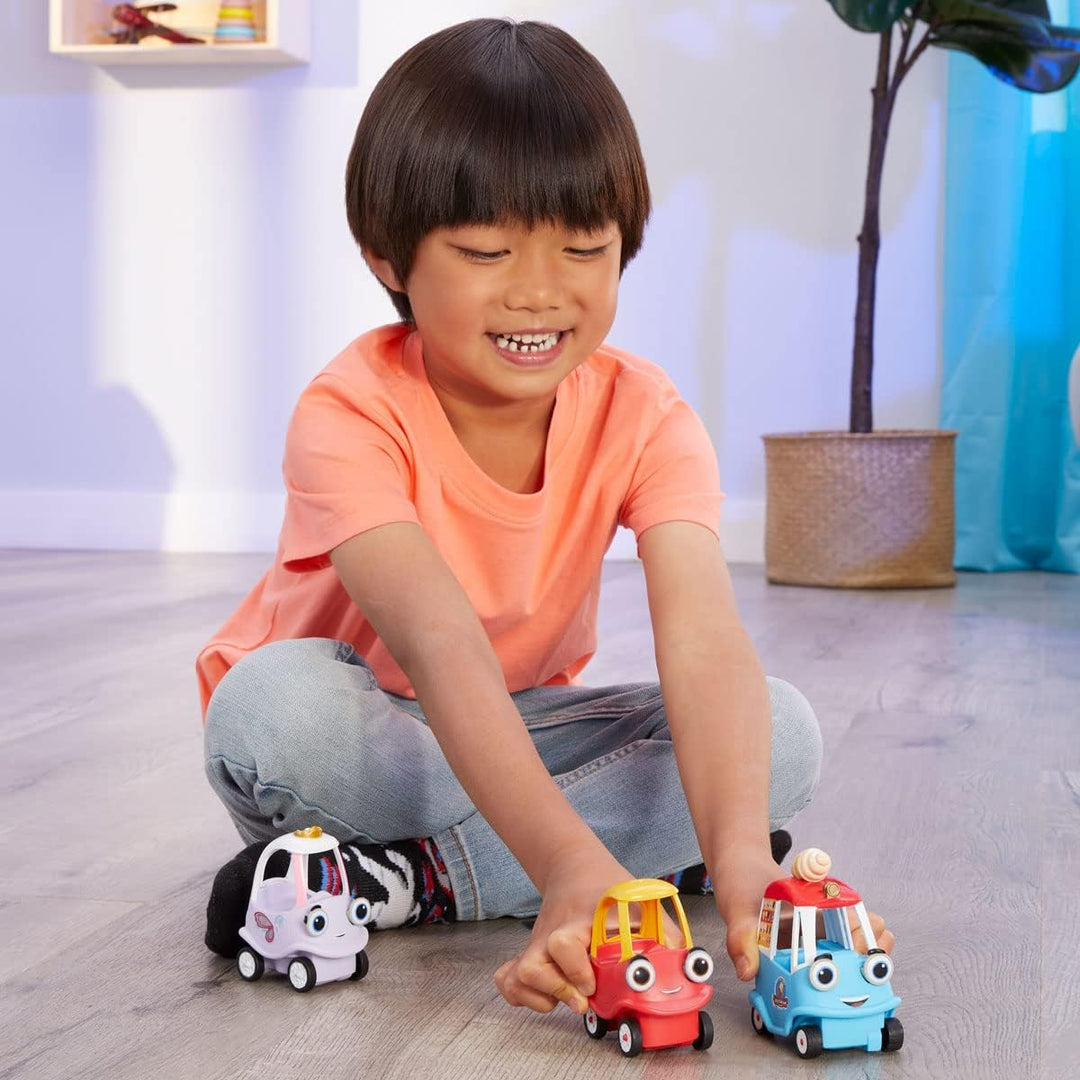 Little Tikes Let's Go Cozy Coupe - Niedliches Mini-Schiebe- und Spielfahrzeug - Für Autospass auf de