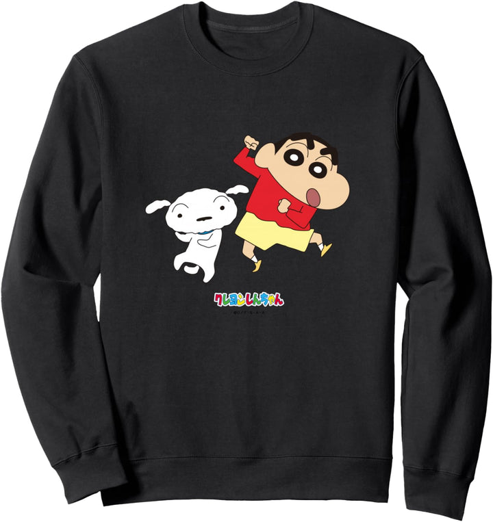 Crayon Shin-chan dances! Shin-chan and Shiro Sweatshirt