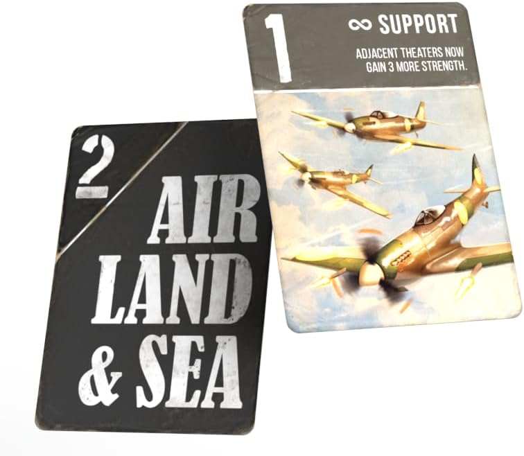 Arcane Wonders , Air Land & Sea: Revised Edition, Card Game, Ages 14+, 2 Players, 20 Minutes Playing