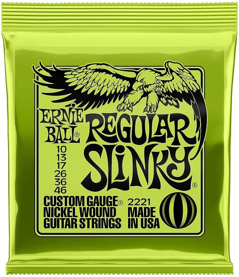 Ernie Ball Super Slinky Nickel Wickelset, 009 - .042, 1 Stück 12 Sets Regular Regular 12 Sets, Regul