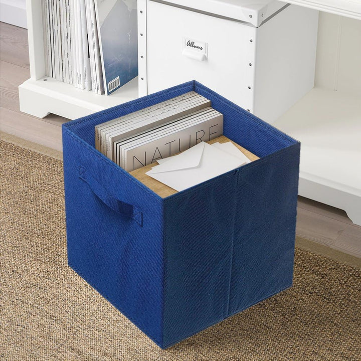 PowerKing Aufbewahrungsbox, 6er faltbar Aufbewahrungswürfel Aufbewahrung Box Organizer aus Stoff in