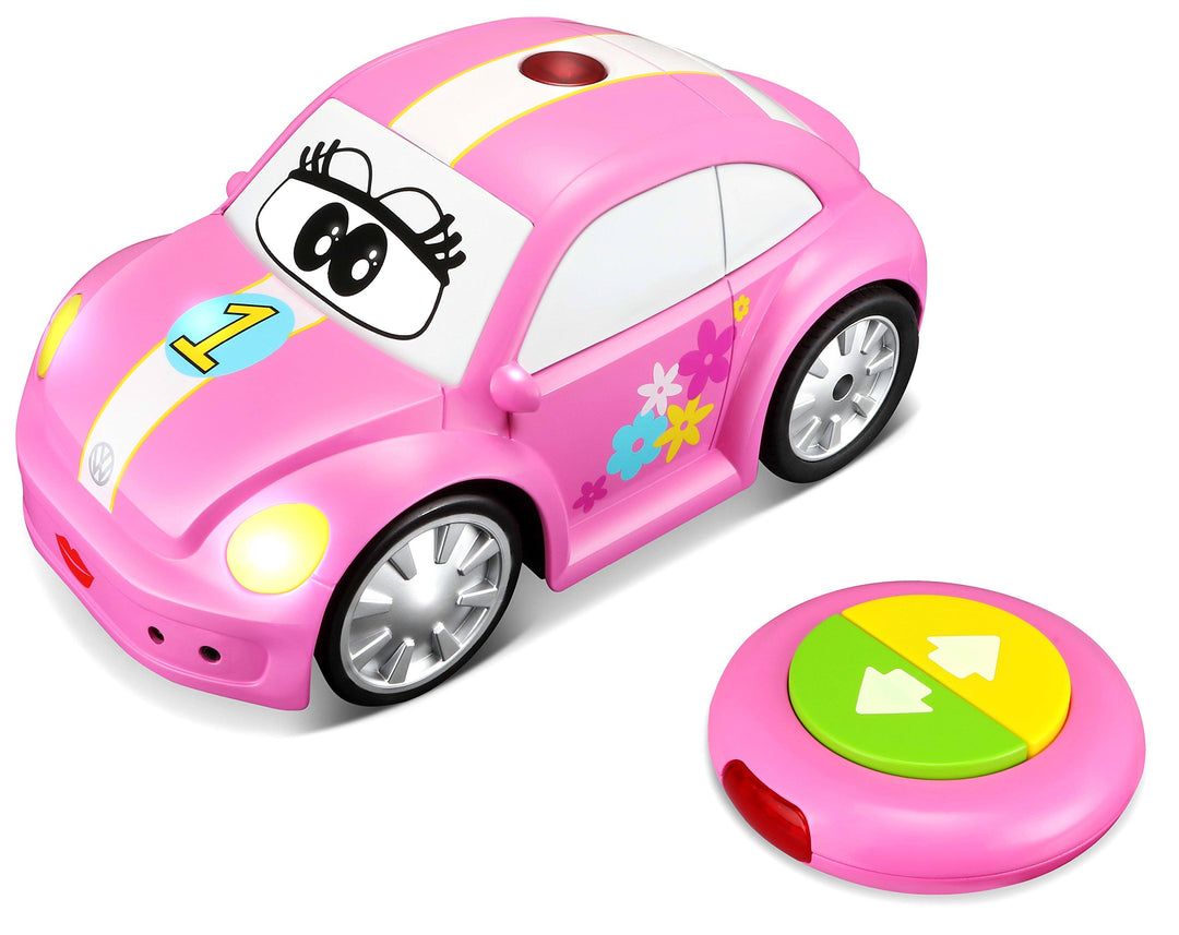 Bburago Maisto France 92003R Volkswagen Spielzeugauto für Kinder, Rosa, Rosa