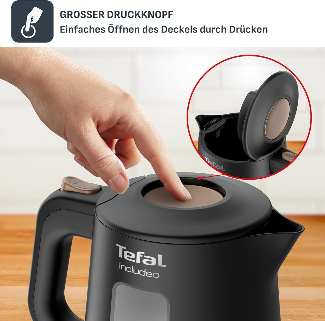 Tefal Includeo Frühstücks-Set |Toaster mit 7 Bräunungsstufen | Wasserkocher mit 1L Fassungsvermögen