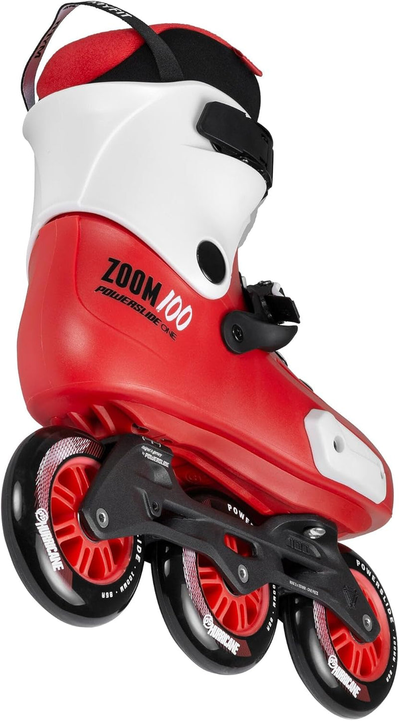 Powerslide Inline Skate Zoom Trinity 100, für Urban und Fitness, für Damen und Herren 41-42 EU, 41-4