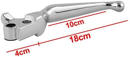 Bremshebel und Kupplungshebel-Set Grip für Harley Davidson Heritage Softail Classic 96-14 Chrom