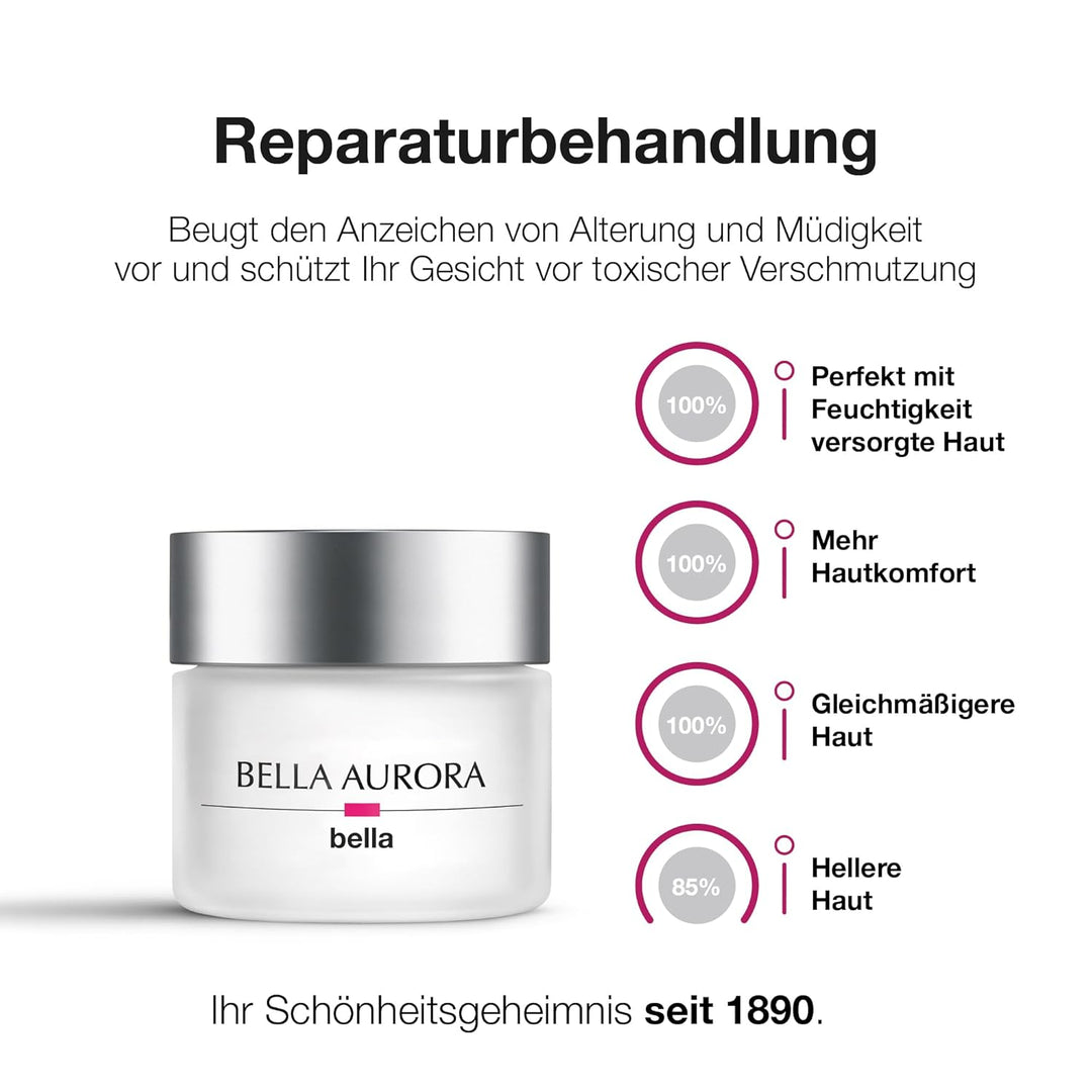 Bella Aurora, Bella, Multi-Perfektionierende Tagescreme, Restrukturierende Nachtcreme, Feuchtigkeits