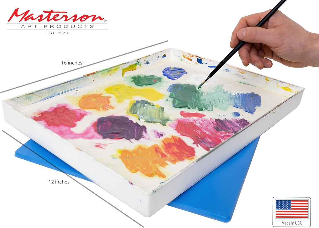 MASTERSON ART PRODUCTS MAS100 Artist Palette Seal 16X12, weiss Basic pack, Basic pack