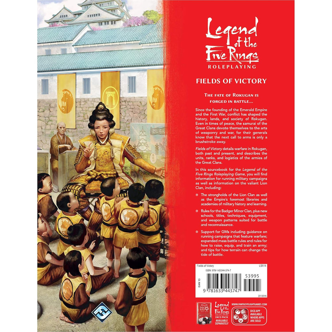 Fantasy Flight Games - Legend of The Five Rings RPG: Fields of Victory - Living-Kartenspiel