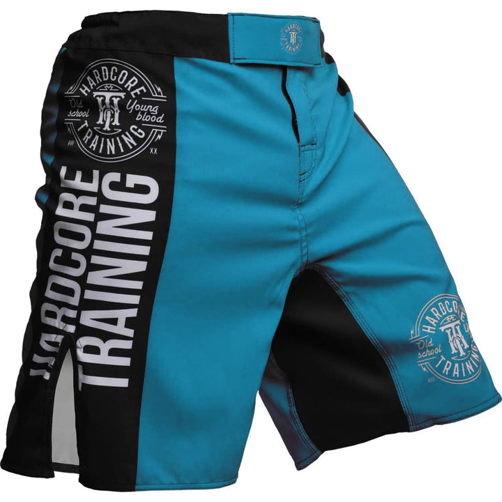 Hardcore Training Shorts Recruit Men's Schwarz Grün Rot Lila Navy Blau Kurze Hose Herren Boxen Kampf