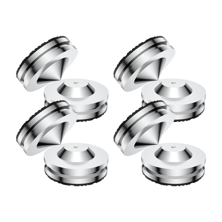 Tertullus 4 Stück Lautsprecher Spikes Lautsprecher Füsse Spikes 27mm×11mm,Anti-Vibrations Lautsprech