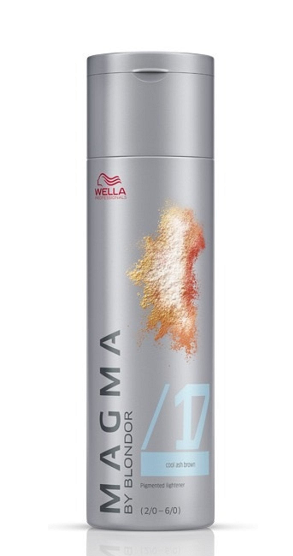 Wella Magma by Blondor/ 17 kühl asch-braun, 1er Pack, (1x 0,12 kg) Grau 120 g (1er Pack), Grau 120 g