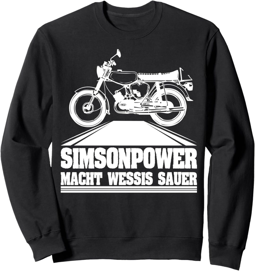 Simsonpower Moped Simson S51 Sweatshirt