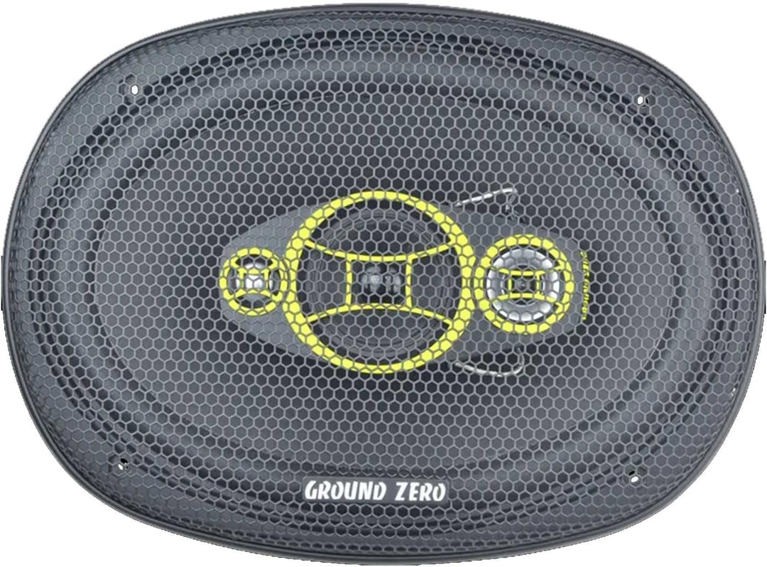 Ground Zero GZCF 7104XSPL- 18 x 25 cm 4-Wege-Lautsprecher mit 300 Watt (RMS: 200 Watt)
