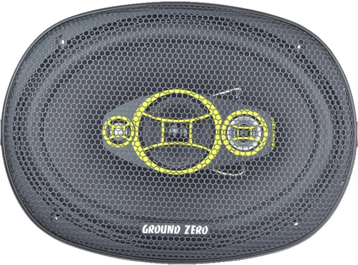 Ground Zero GZCF 7104XSPL- 18 x 25 cm 4-Wege-Lautsprecher mit 300 Watt (RMS: 200 Watt)