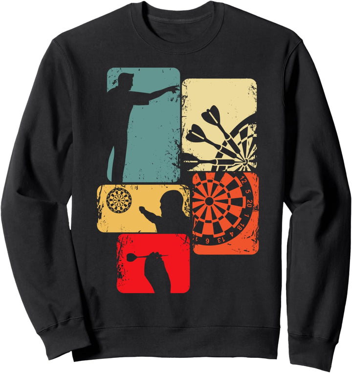 Dart Dartspieler Darts Darter Männer Sweatshirt