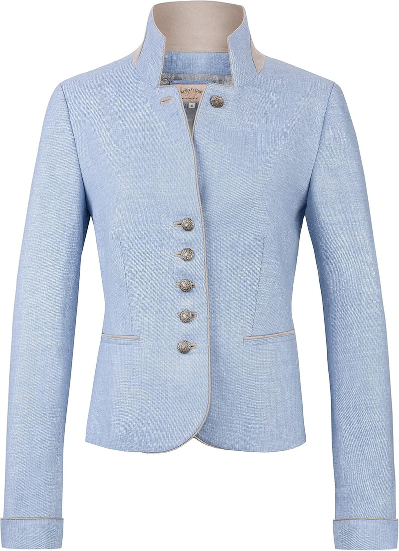 Stockerpoint Damen Giulietta Trachtenjacke, Hellblau