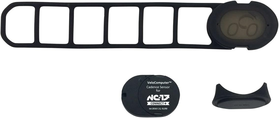 NC-17 Connect Velocomputer VC 5.1 für Geschwindigkeit oder Trittfrequenz, Fahrrad Dualband Sensor fü