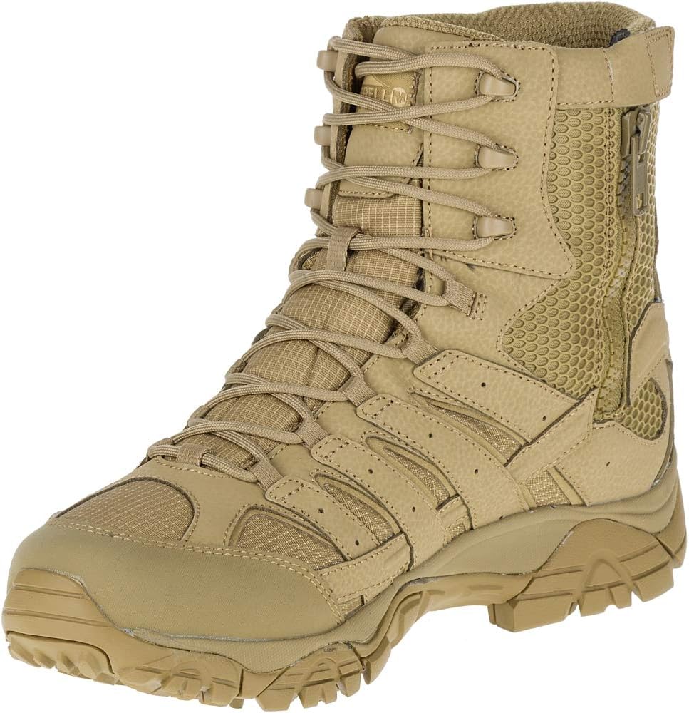 Merrell Moab 2 8in Herren Militärstiefel 48 EU Coyote, 48 EU Coyote