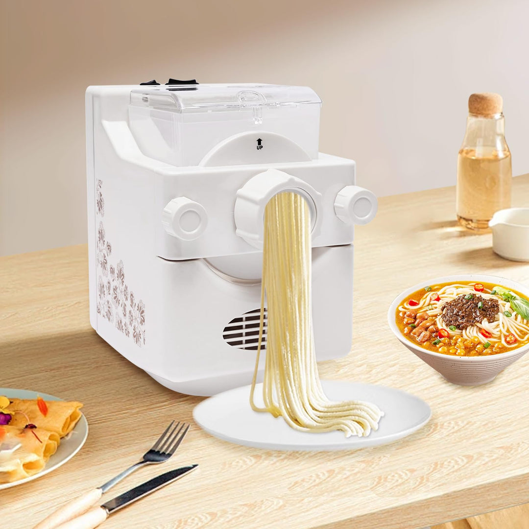 Nudelmaschine Elektrische Pasta Maker Multifunktions Haushalt Pastamaschine mit 9 Formscheiben für A