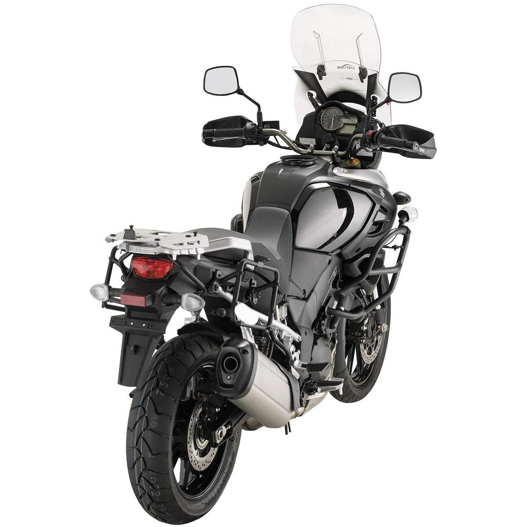 Monokey Motorrad Kofferträger PLR (abnehmbar) Suzuki DL 650 V Strom (2011) Einheitsgrösse Schwarz, E