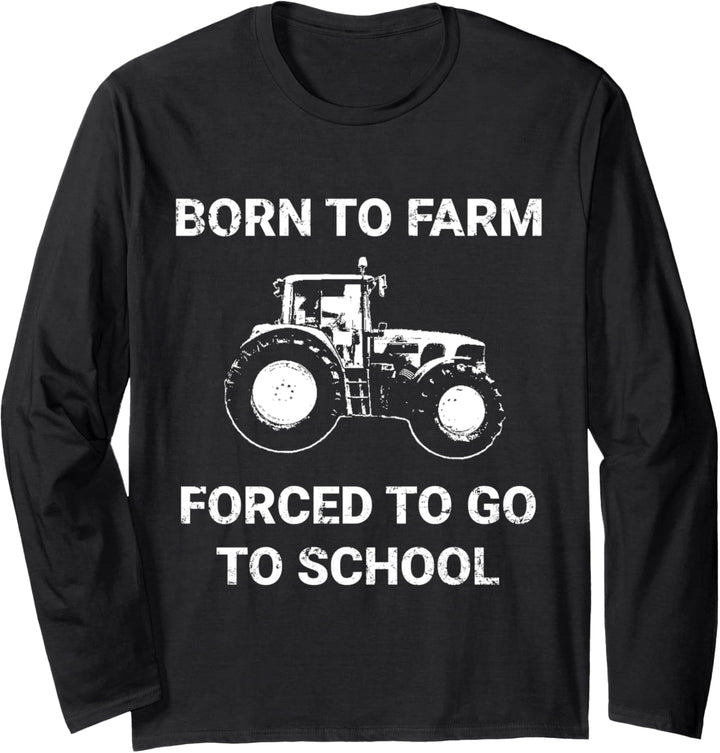 Landwirt Landwirtschaft Trecker Traktor für Kinder Geschenk Langarmshirt