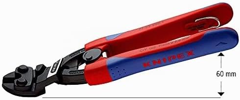 Knipex CoBolt® Kompakt-Bolzenschneider schwarz atramentiert, mit schlanken Mehrkomponenten-Hüllen, m