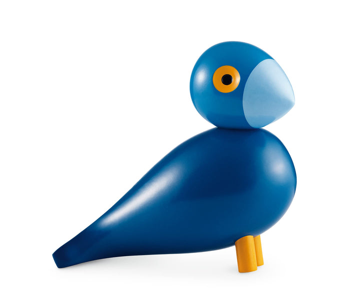 Kay Bojesen Kay Singvogel Figuren 15.5 cm Singvögel Weihnachtsdekoration, blau 15.8 x 7 x cm Blau, 1